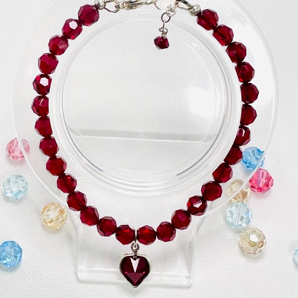 Crystals by Swarovski Bracelet, Beaded Bracelet, Sparkling Jewelry, Gift for Her - Picture 7 of 16